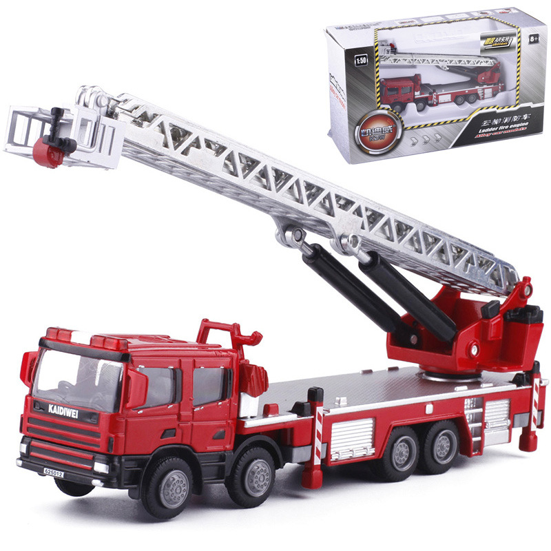 Fire Escape Ladder - Paduan 1:50 Tangga Model Mesin Pemadam