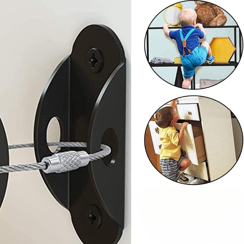 Earthquake Anchor Strap - Tali furnitur jangkar untuk pemeriksaan bayi