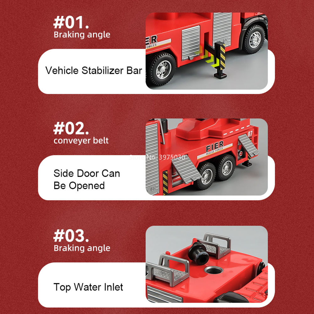1:32 Skala Mesin Pemadam Kebak - Fire Escape Ladder ulasan dan harga
