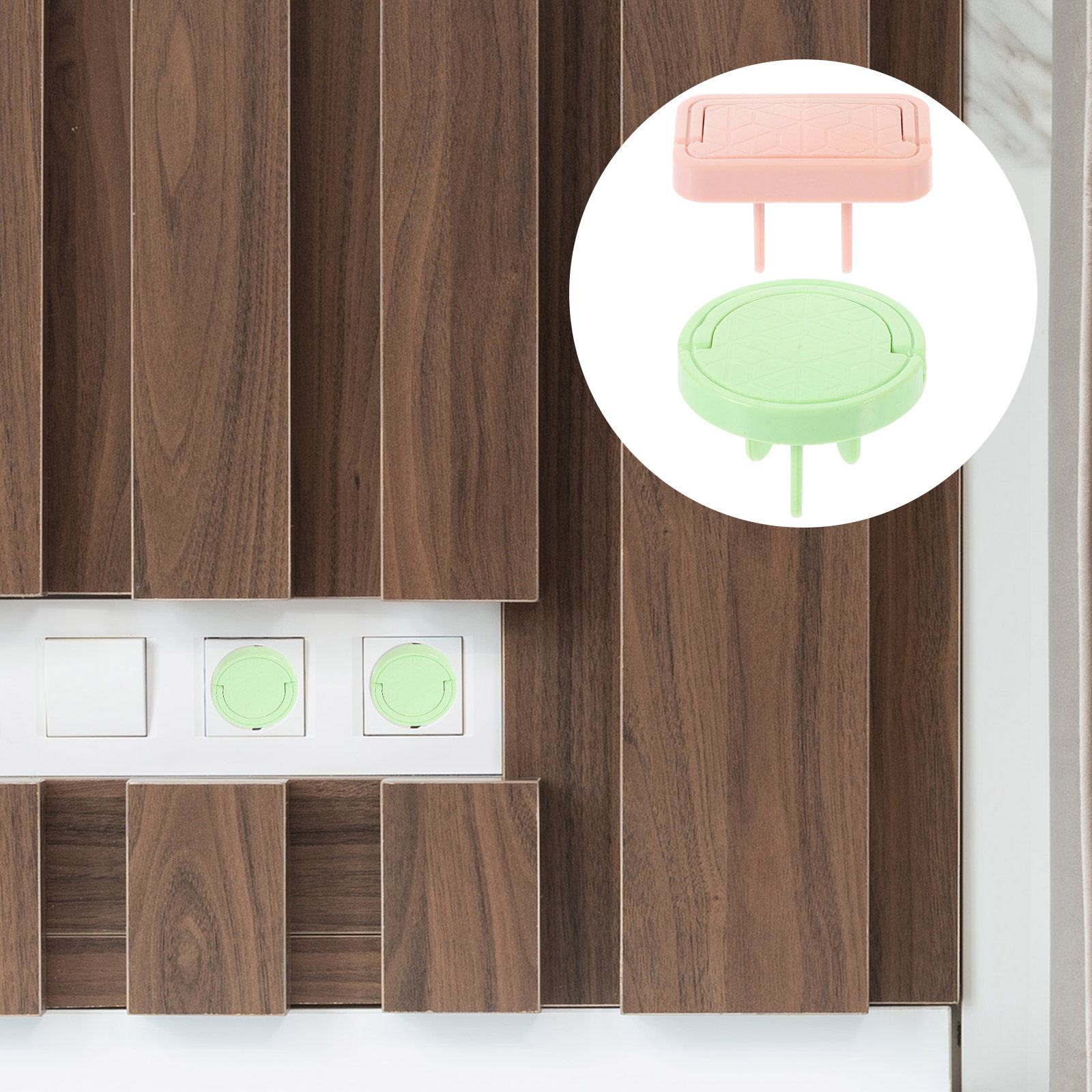 8 Buah Penutup Pelindung Soket - Outlet Cover Baby ulasan dan harga